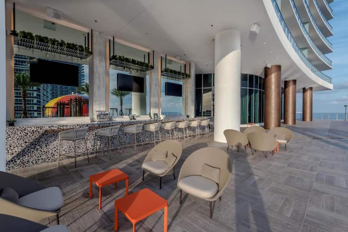 Lyfe On The Beach 25Th Floor 1 Bed Unit With Oceanview Голливуд Экстерьер фото